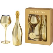 Bottega - Prosecco Gold in Geschenkverpackung mit 1 Glas - 0.75L