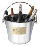 Champagne Laurent-Perrier - Champagner Eiseimer mit Ledergriff  - Groß
