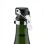 Pourwell - Champagnerverschluss - Chrom Schwarz