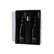 Ferrari - Maximum Brut und Flaschenverschluss in Weißer Geschenkbox - 2 x 0.75L