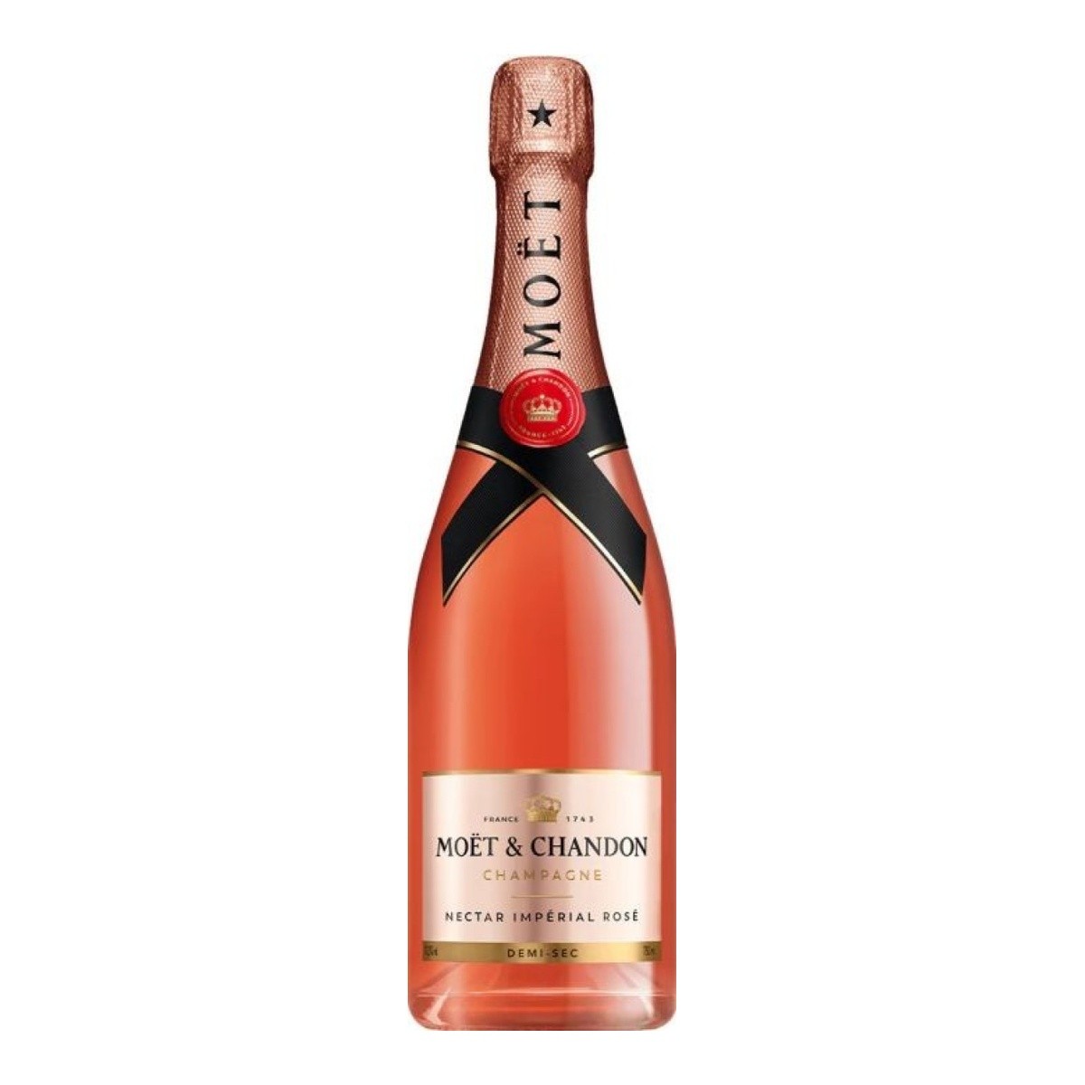 Moët & Chandon Nectar Imperial Rosé 0,75 Liter Flasche | Bovino